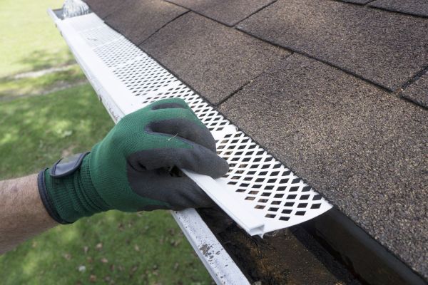 Gutter Filter Installation in Dallas